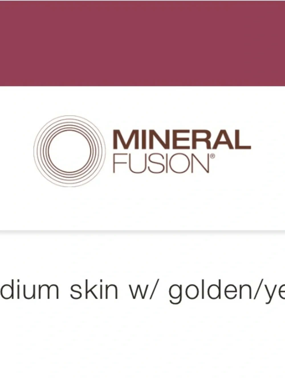 2x MINERAL FUSION PRESSED POWDER FOUNDATION WARM 2 BUFF FULL SIZE!